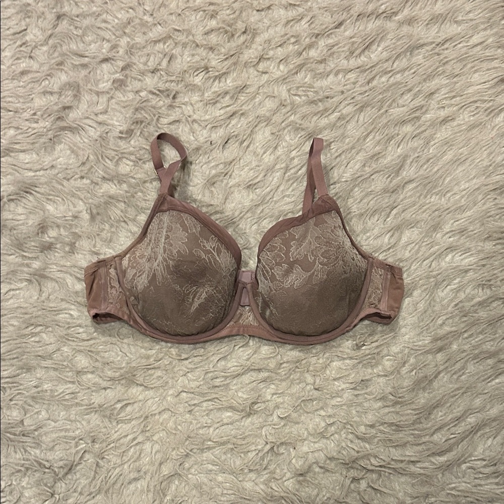 Soma Lightest Lift Perfect Coverage‎ Lace Women's Bra in Brown